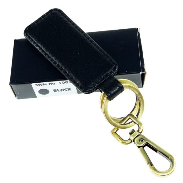 Extension Poles Leather Keychain With Triangle Key Ring - Universal Car Keys Holder For Men And Women Key Rings